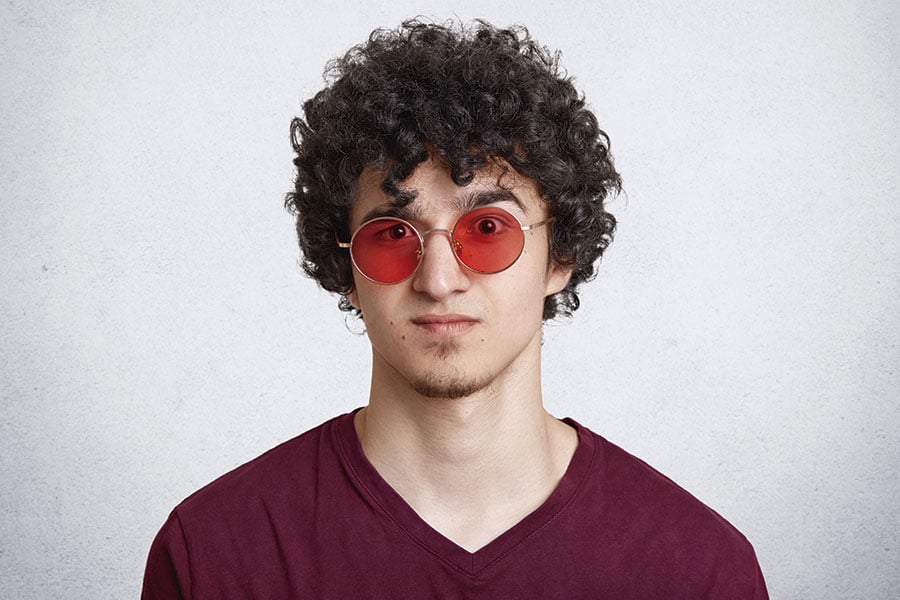 red
